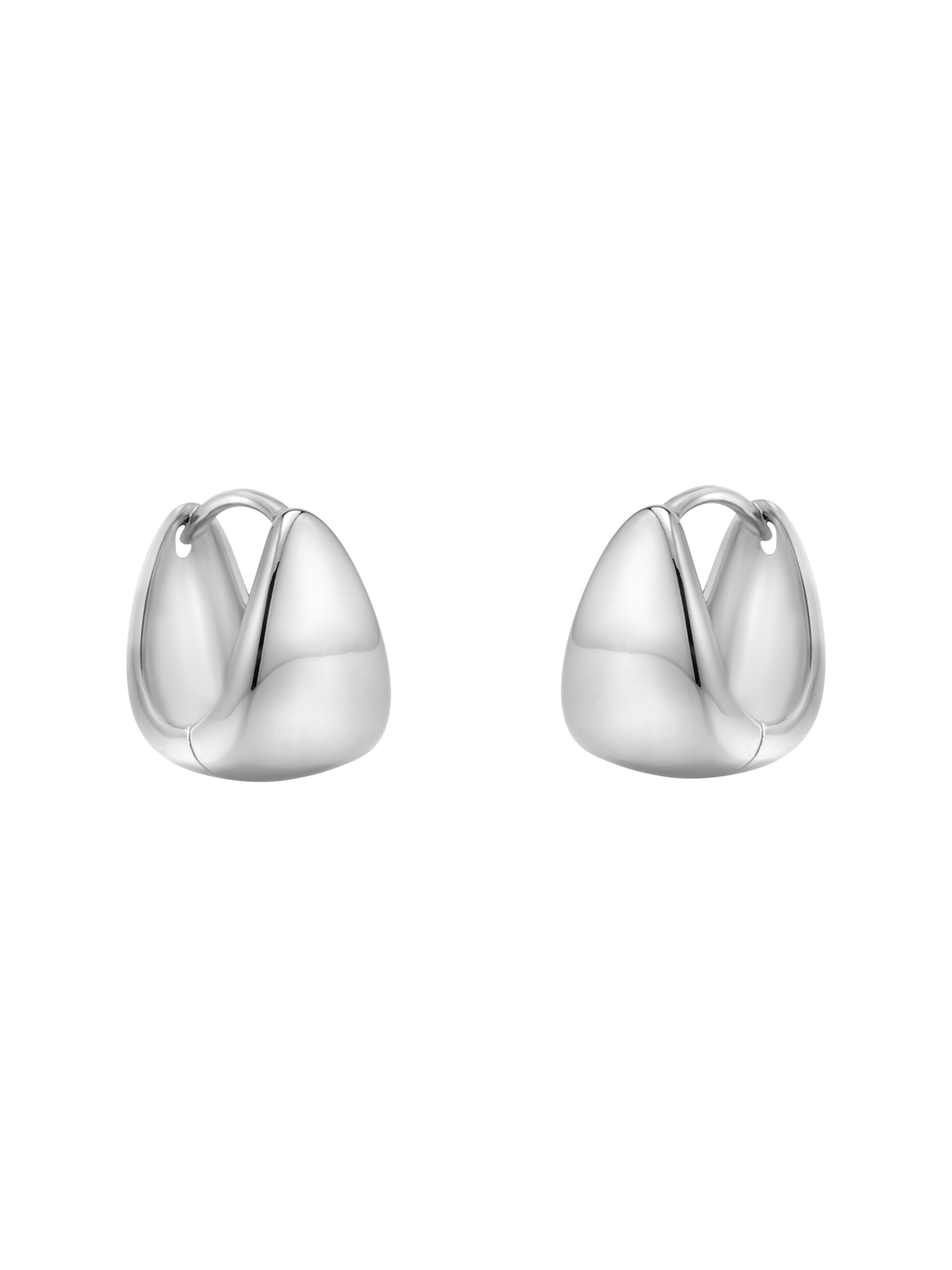 Sofia Milani Ohrringe 'Drop'‌‌‌‌‌‌ in Silber: Vorderseite