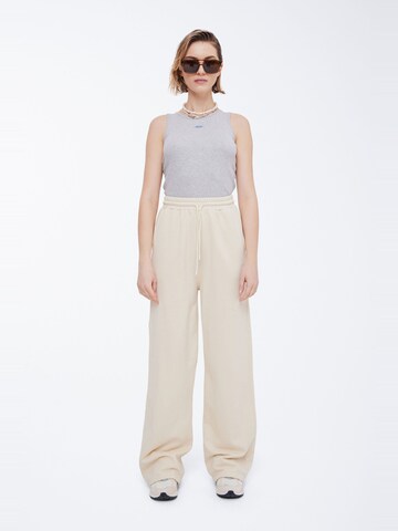 Ball - Pierna ancha Pantalón 'Simona' en beige