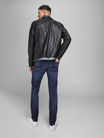 Slimfit Jeans 'Glenn' de la JACK & JONES pe albastru