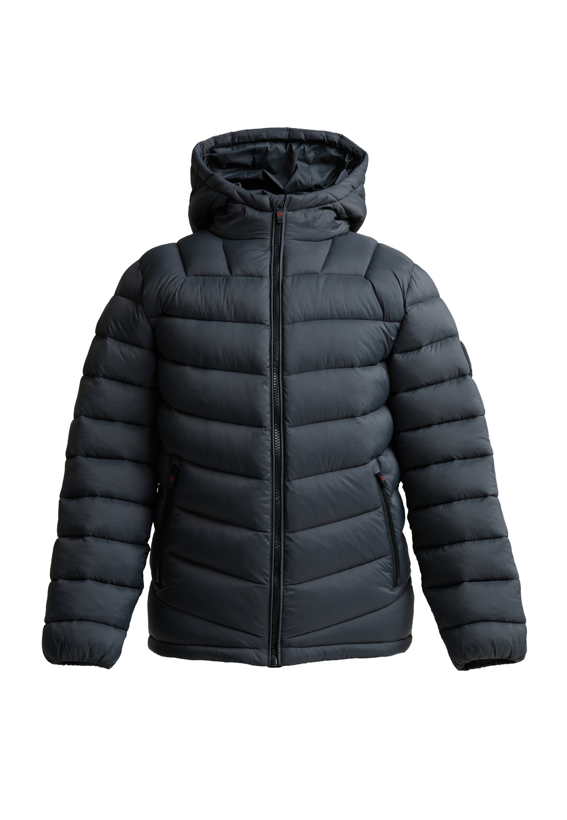 Zavetti Canada - Casaco de inverno em cinzento: frente