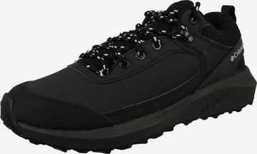 COLUMBIA Athletic Lace-Up Shoes in Black: front