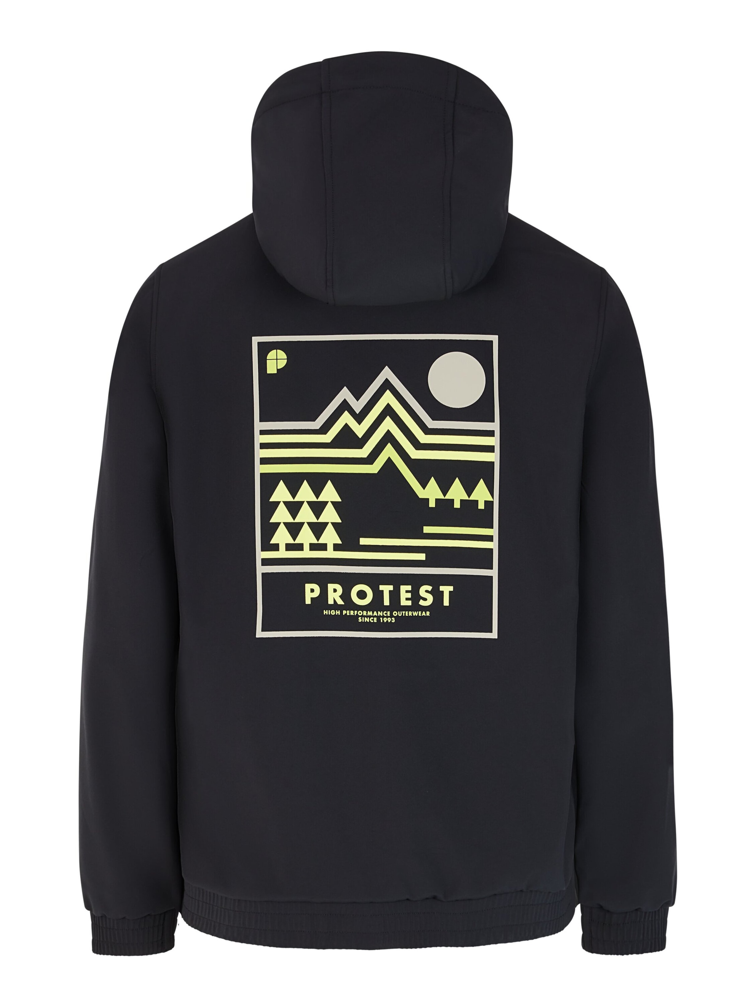 PROTEST Sportjacke 'PRTGALAXY'‌ in Schwarz