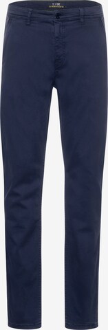 Street One MEN Chino Pants in Blue: front