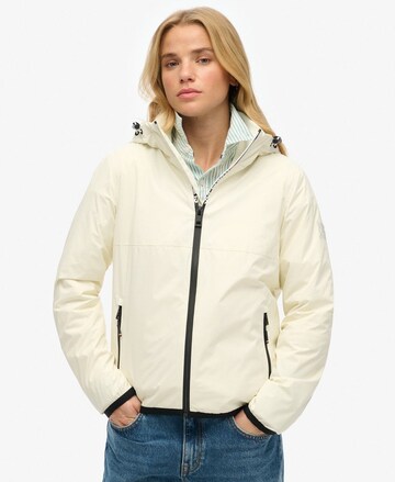 Superdry Tussenjas in Wit: voorkant