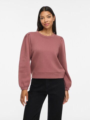 VILA Sweatshirt 'VIVERA' in Pink: front