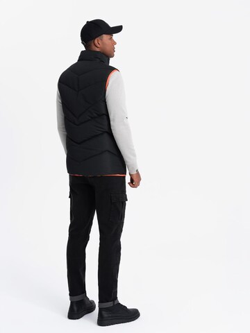 Ombre Bodywarmer in Zwart
