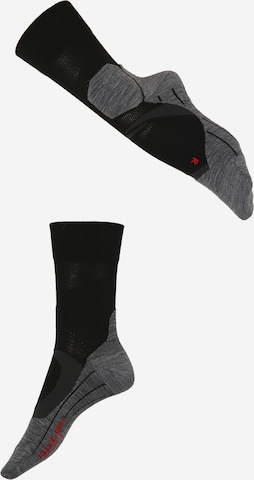 Chaussettes de sport FALKE en noir : devant