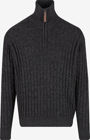 Pull-over 'Rufus' INDICODE JEANS en gris : devant