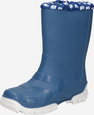 ELEFANTEN Rubber Boots 'Jelly' in Blue: front