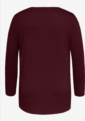 ONLY Carmakoma Sweater 'Marrys' in Red