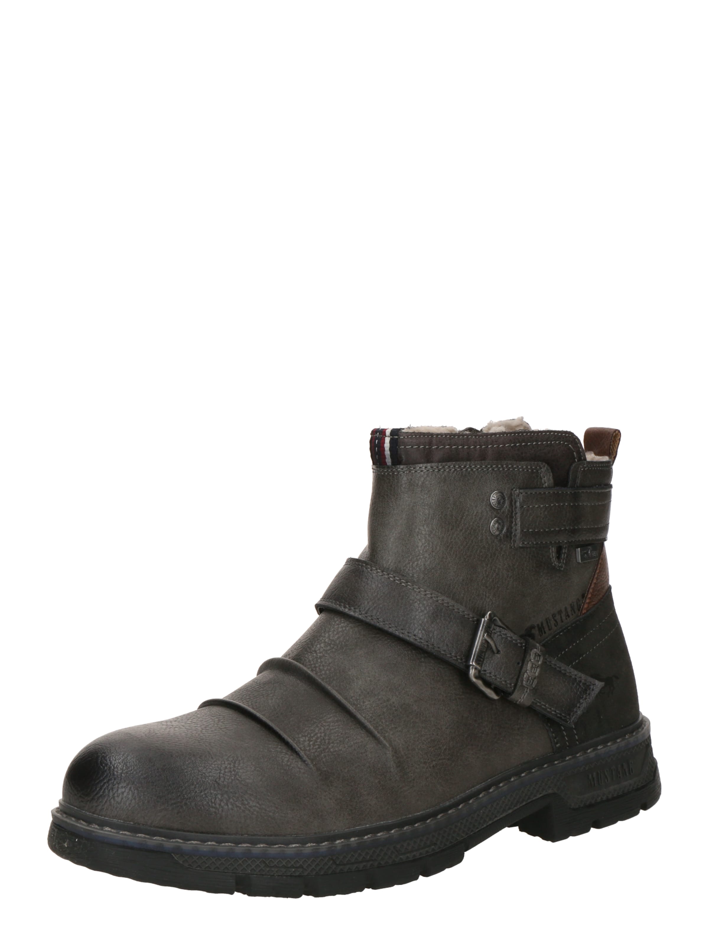 pelēks MUSTANG Klasiski zābaki: no priekšpuses