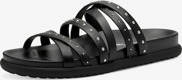 Tamaris Mule in Black: front