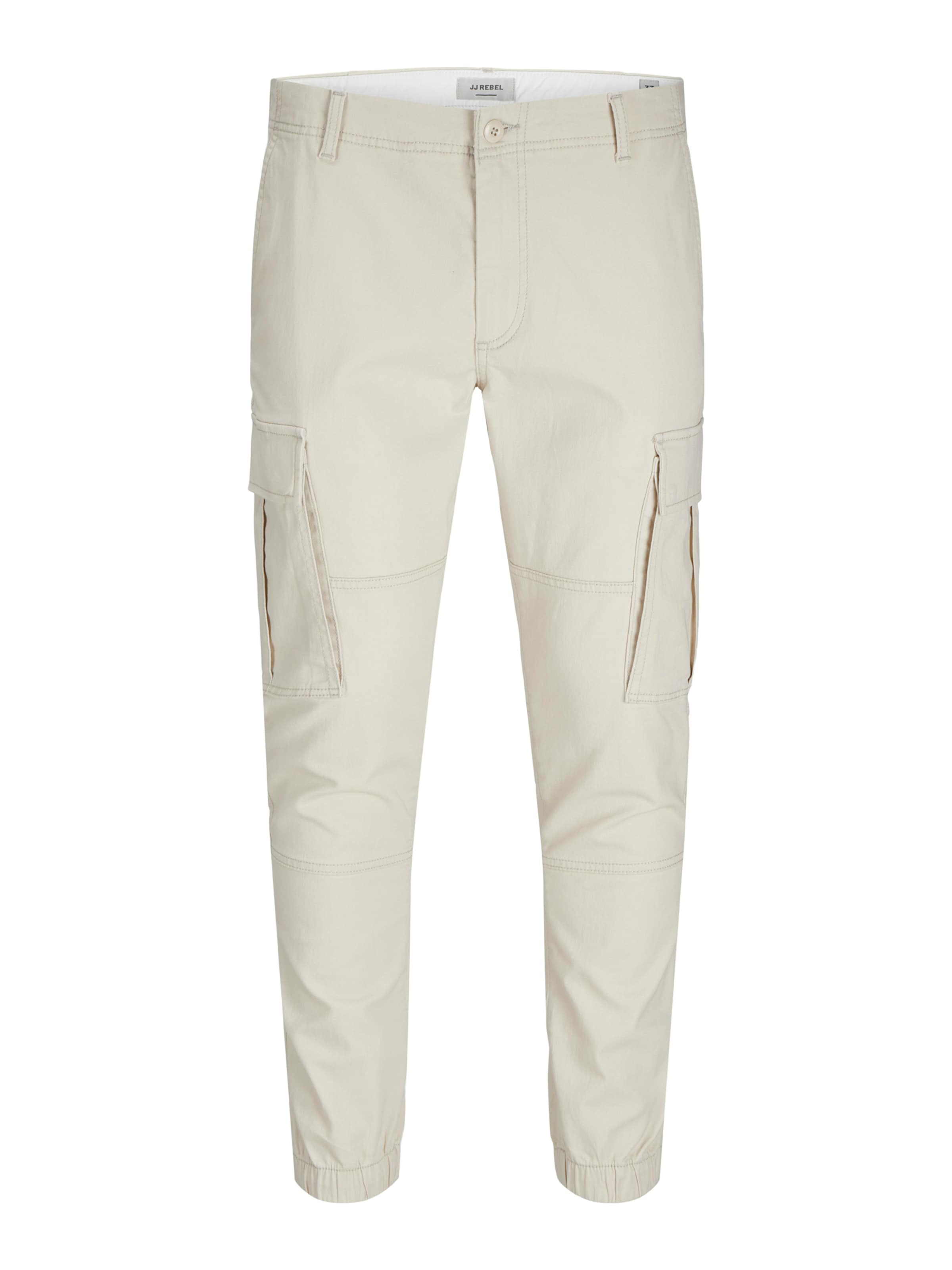 JJ Rebel Cargobyxa 'JREBMichael' i beige: framsida