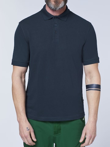 Expand Poloshirt in Blau