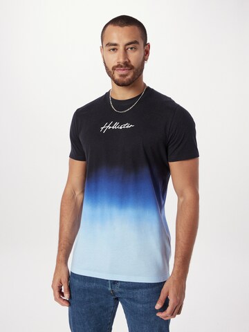 T-Shirt HOLLISTER en bleu : devant