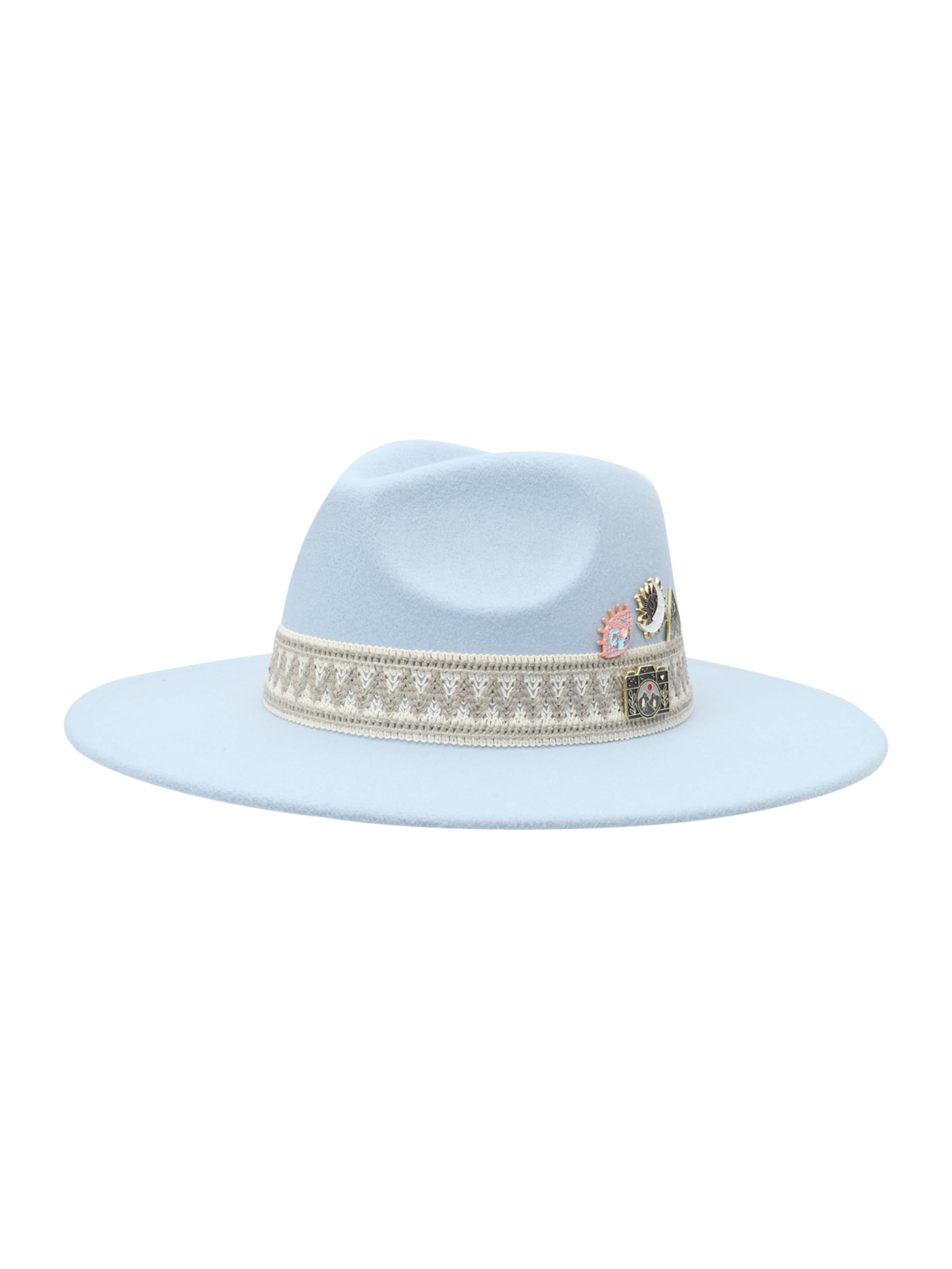 Kamila Šikl - Sombrero &#x27;Ruby&#x27; en azul: frente