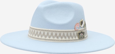 Skrybėlaitė 'Ruby' iš Kamila Šikl, spalva – smėlio spalva / šviesiai mėlyna / vilnos balta, Prekių apžvalga