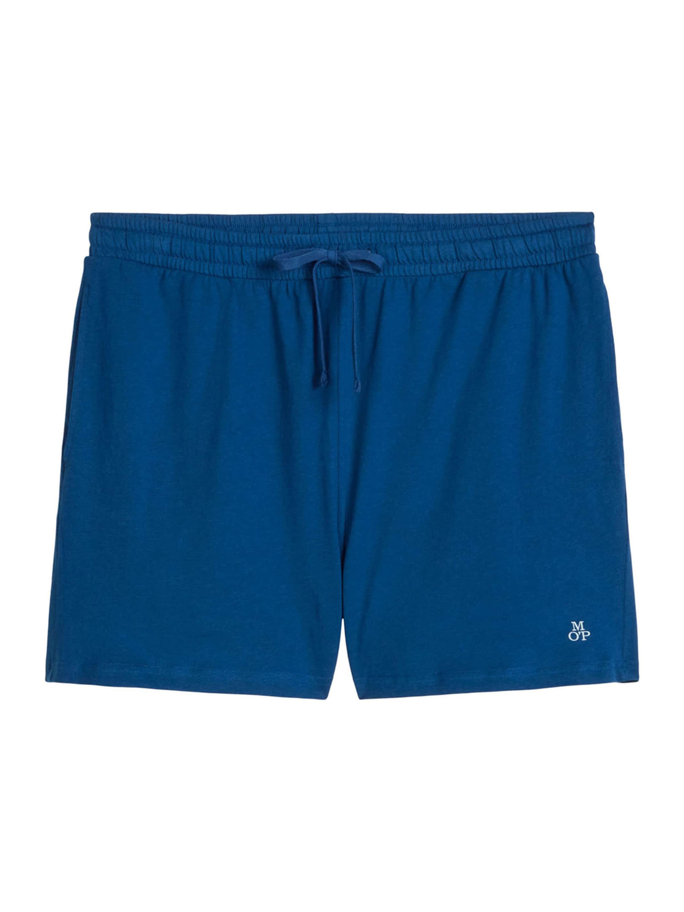 Marc O'Polo Pantalon de pyjama ' Mix N Match ' en bleu marine, Vue avec produit