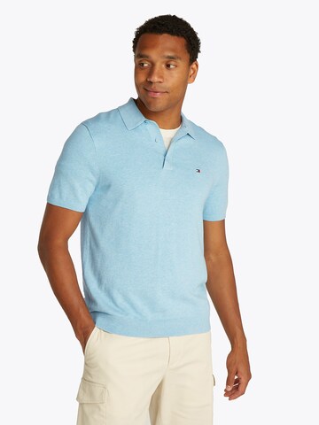TOMMY HILFIGER Sweater 'ESSENTIAL' in Blue: front