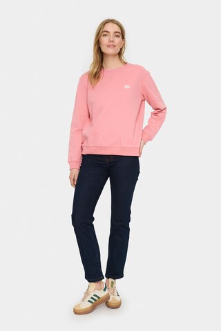 SAINT TROPEZ - Sudadera 'Fanile' en naranja