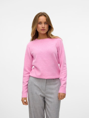 VERO MODA Sweater 'VMDoffy' in Pink: front