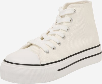 Sneaker alta 'IVER' Miss Selfridge di colore nero / bianco, Visualizzazione prodotti