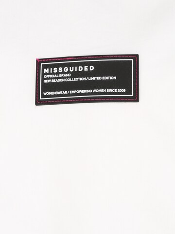 Chemisier Missguided Petite en blanc