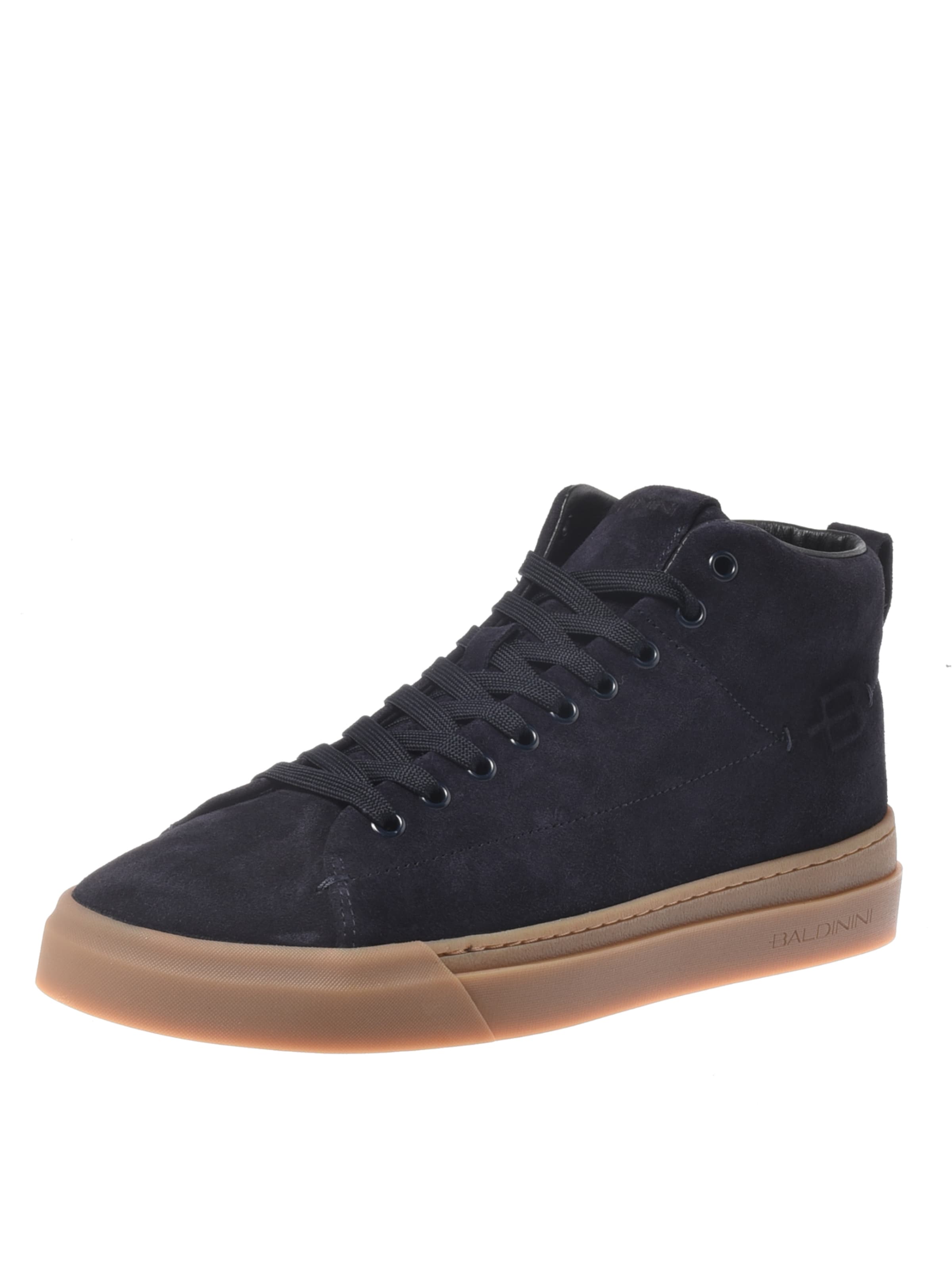 BALDININI Sneakers hoog in Blauw: voorkant