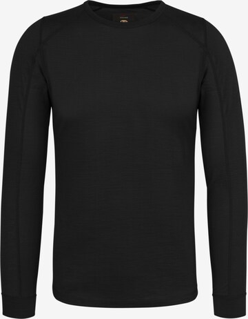 normani Sportsweatshirt 'Devonport' in Zwart: voorkant