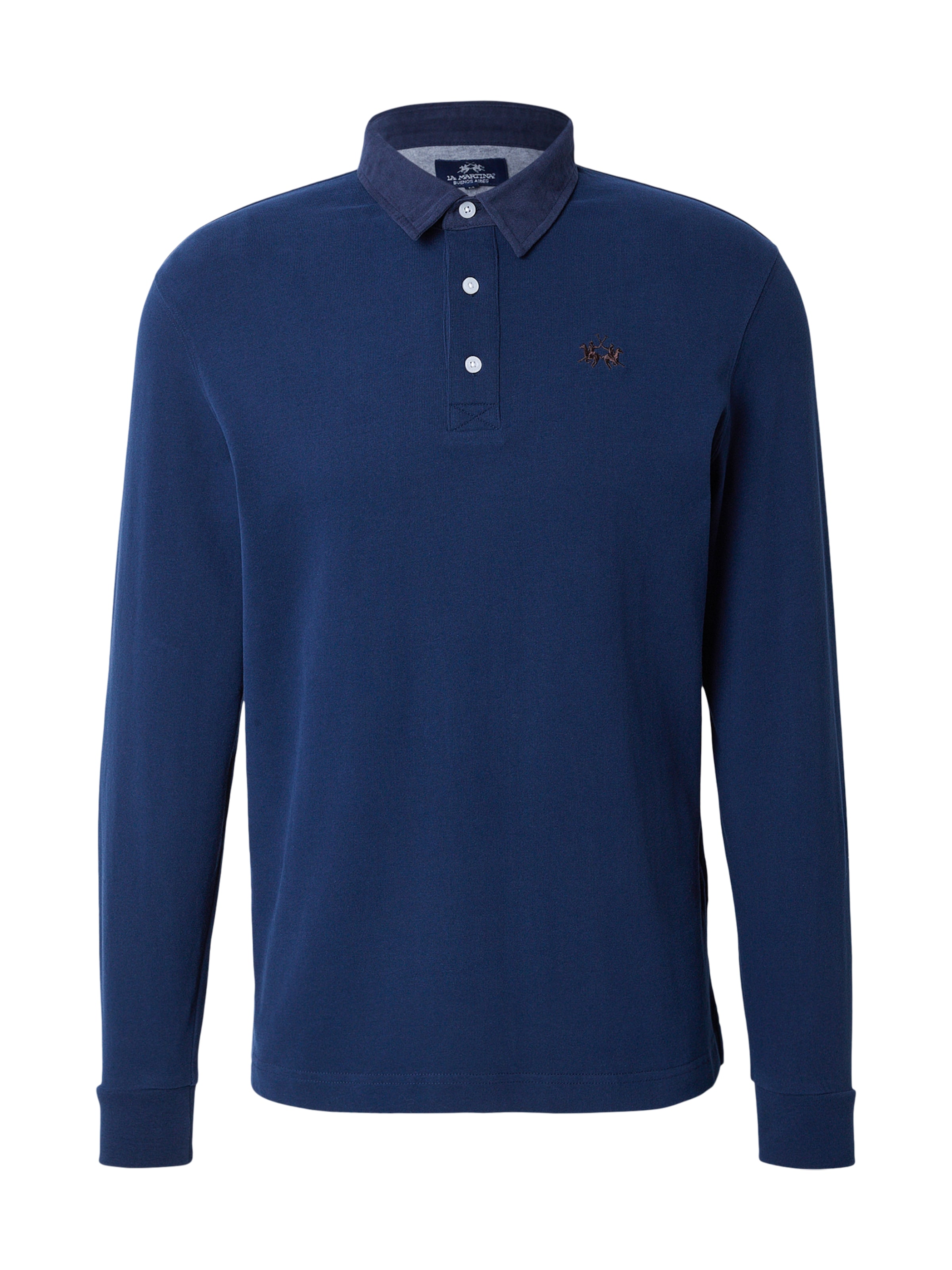 La Martina Shirt in de kleur Navy, Productweergave