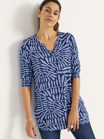 Cellbes of Sweden Jersey-Tunika in Blau: Vorderseite