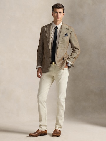 Polo Ralph Lauren Слим Деловая рубашка в Бежевый