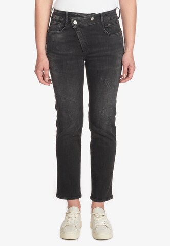 Le Temps Des Cerises Regular Jeans 'PULPHC16' in Schwarz: predná strana