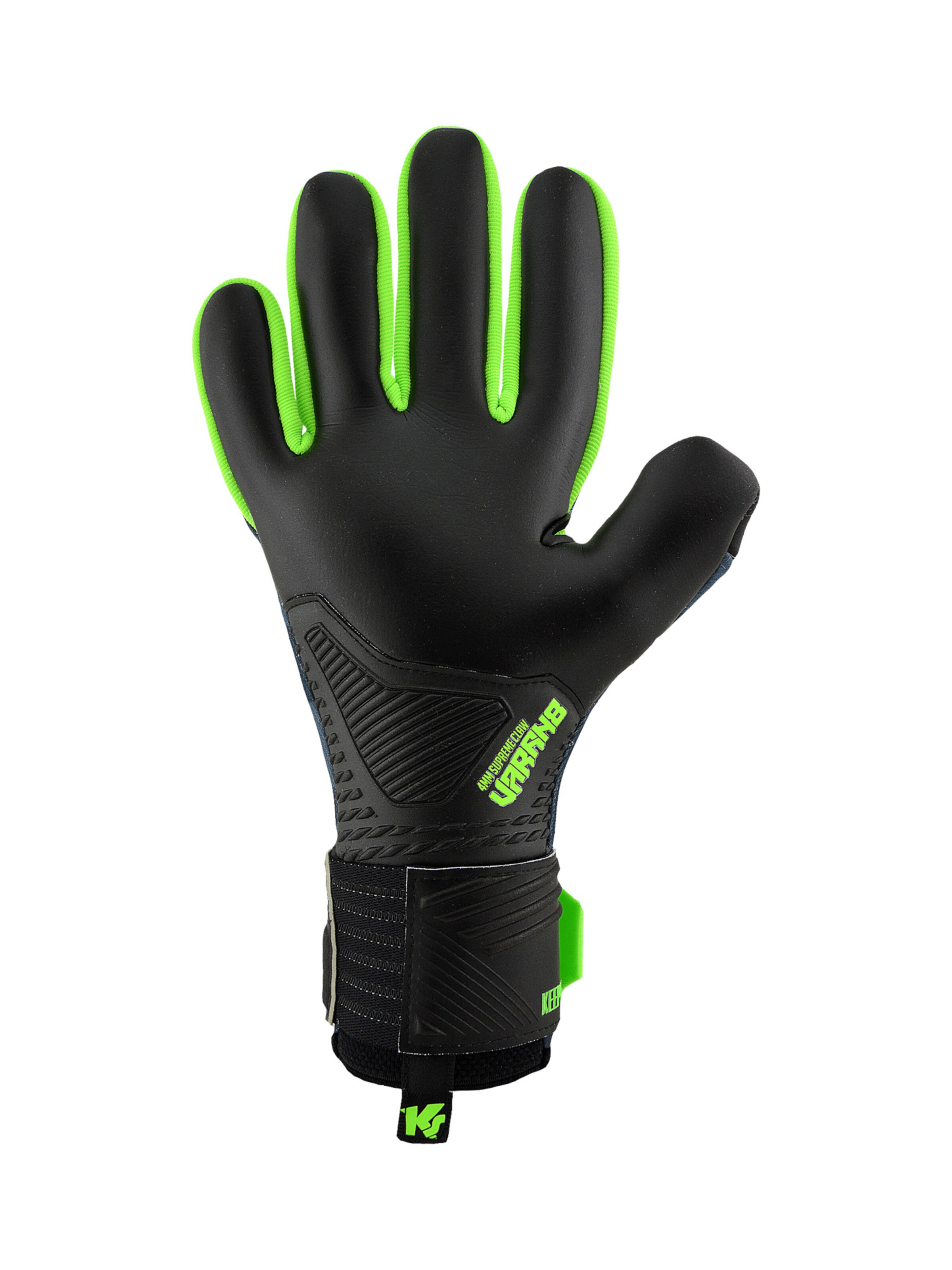 KEEPERsport Sporthandschuhe 'Varan8 Champ NC Demon' in Schwarz