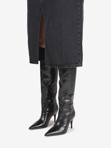 BRONX Laarzen 'Aly-Cia' in Zwart ABOUT YOU