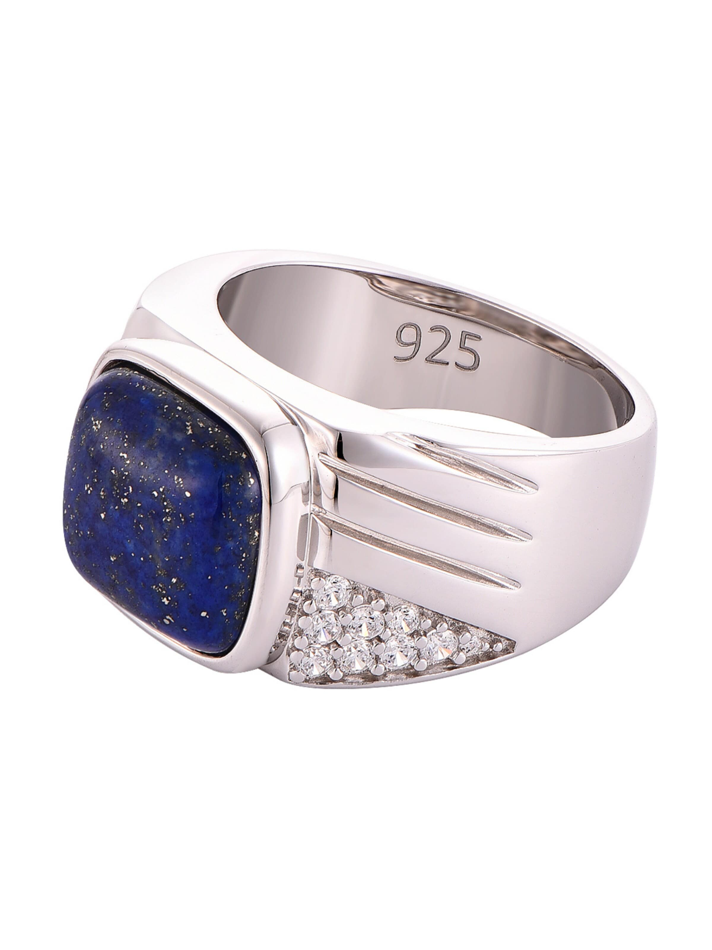 Bague 'LAPIS LAZULI' GT Collection en bleu