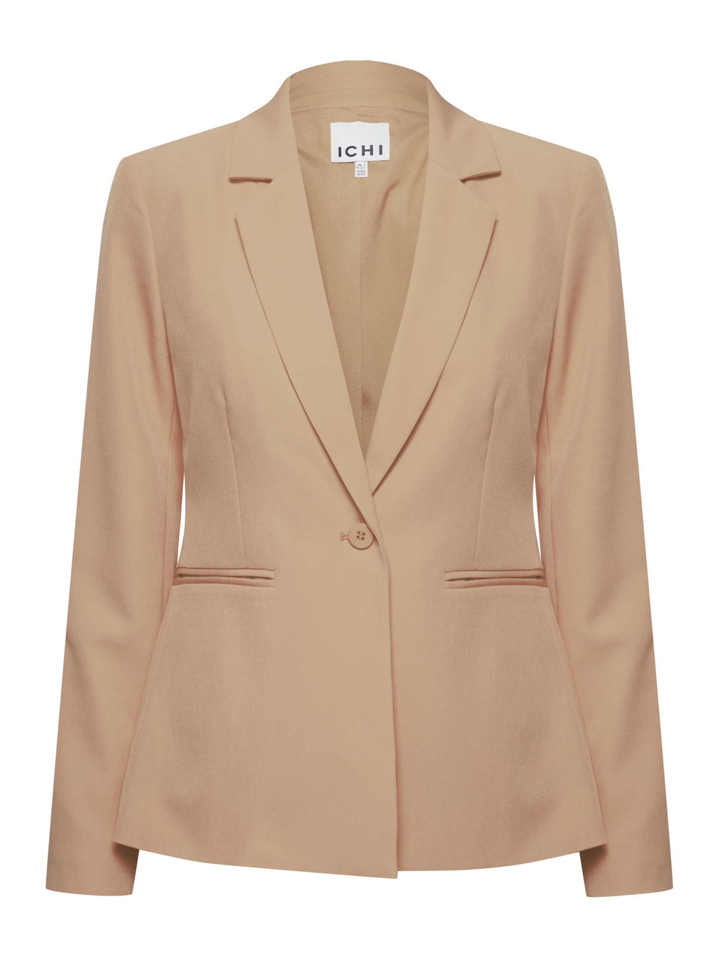 ICHI Blazer 'Lexi' in Beige: Vorderseite