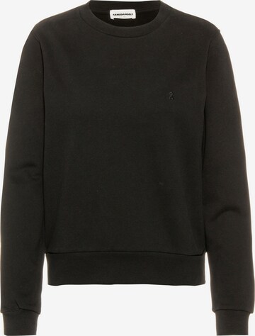 ARMEDANGELS Sweatshirt 'Anisaa' in Zwart: voorkant