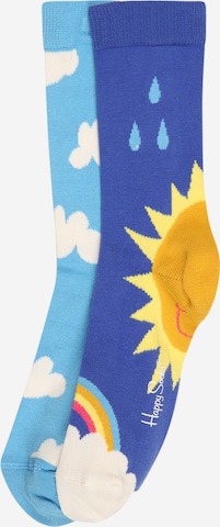 Calzino 'After Rain' di Happy Socks in blu: frontale