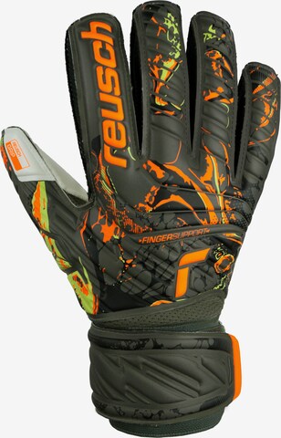 REUSCH Sporthandschoenen 'Attrakt Grip Finger Support' in Zwart