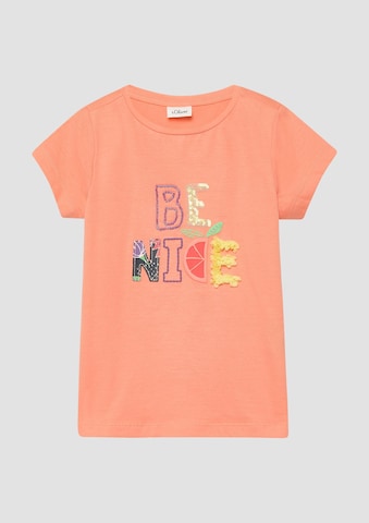 T-Shirt s.Oliver en orange