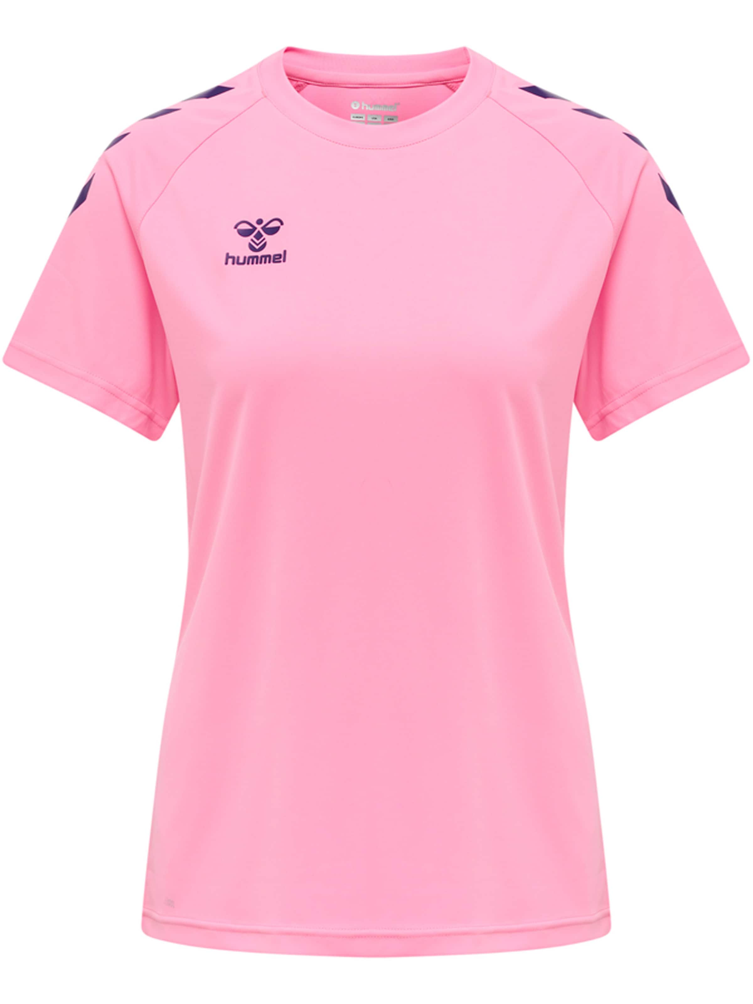Hummel Functioneel shirt in Roze: voorkant