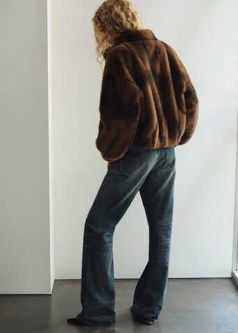 MANGO Flared Jeans in Blue