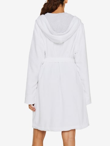 Peignoir court ESPRIT en blanc