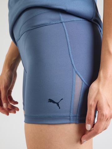 Skinny Pantalon de sport 'Shape' PUMA en bleu