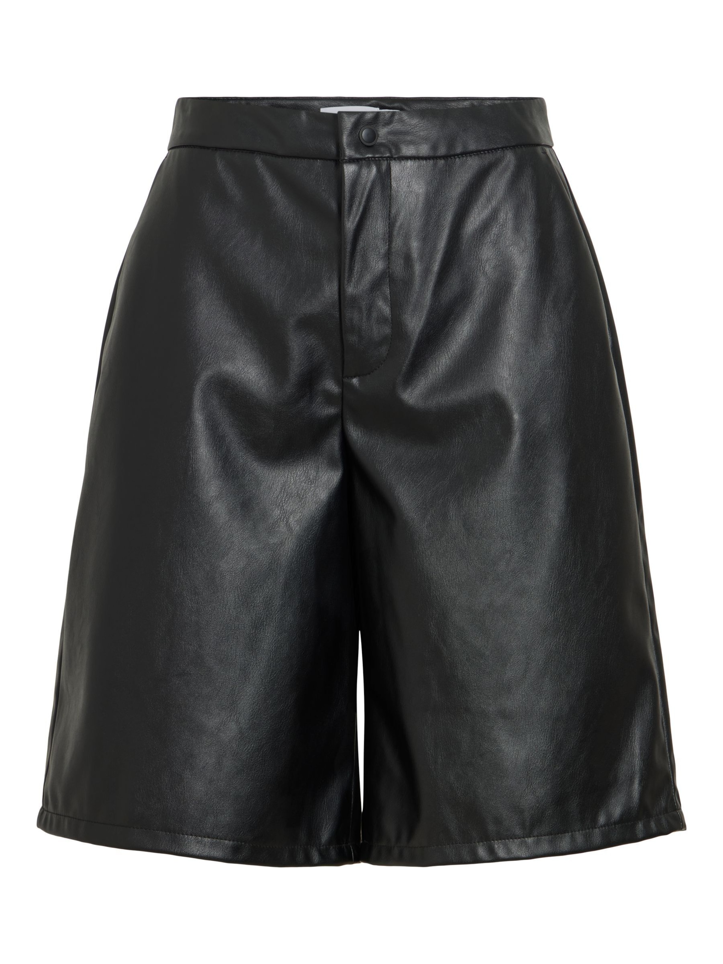 VILA - regular Pantalón en negro: frente