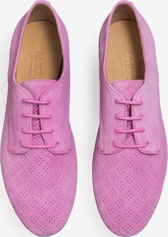 LLOYD Lace-Up Shoes in Pink