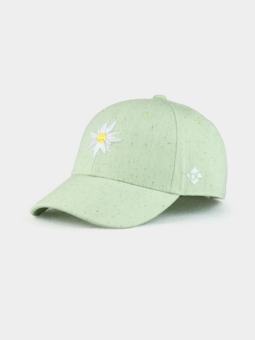 Bavarian Caps Cap 'Edelweiß' in Green: front