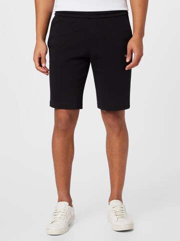 Calvin Klein Regular Pants in Black: front