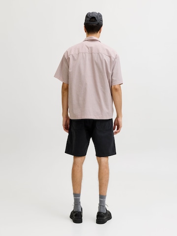 Baggy Pantaloni di JACK & JONES in nero